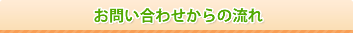 お問い合わせからの流れ
